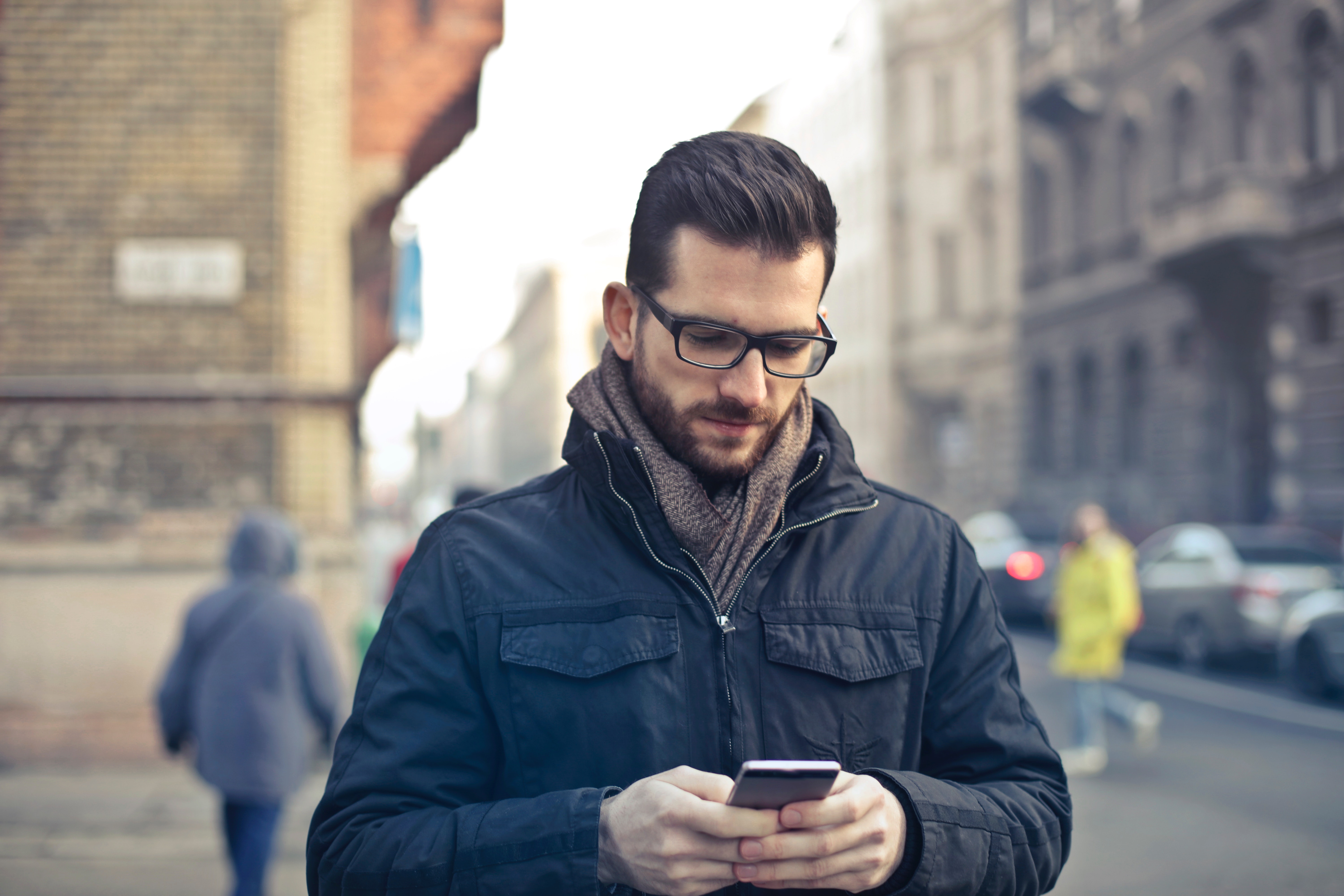 beard-blur-buildings-775091